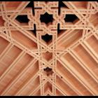 Morrocan style decorative ceiling - Northwestern, Inc. - Private Residence, Montecito