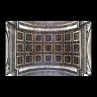 Art de Triomphe ceiling detail, Paris, France